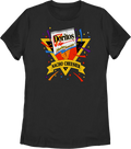 Womens Black Nacho Cheesier Celebration Doritos Shirt product image 1
