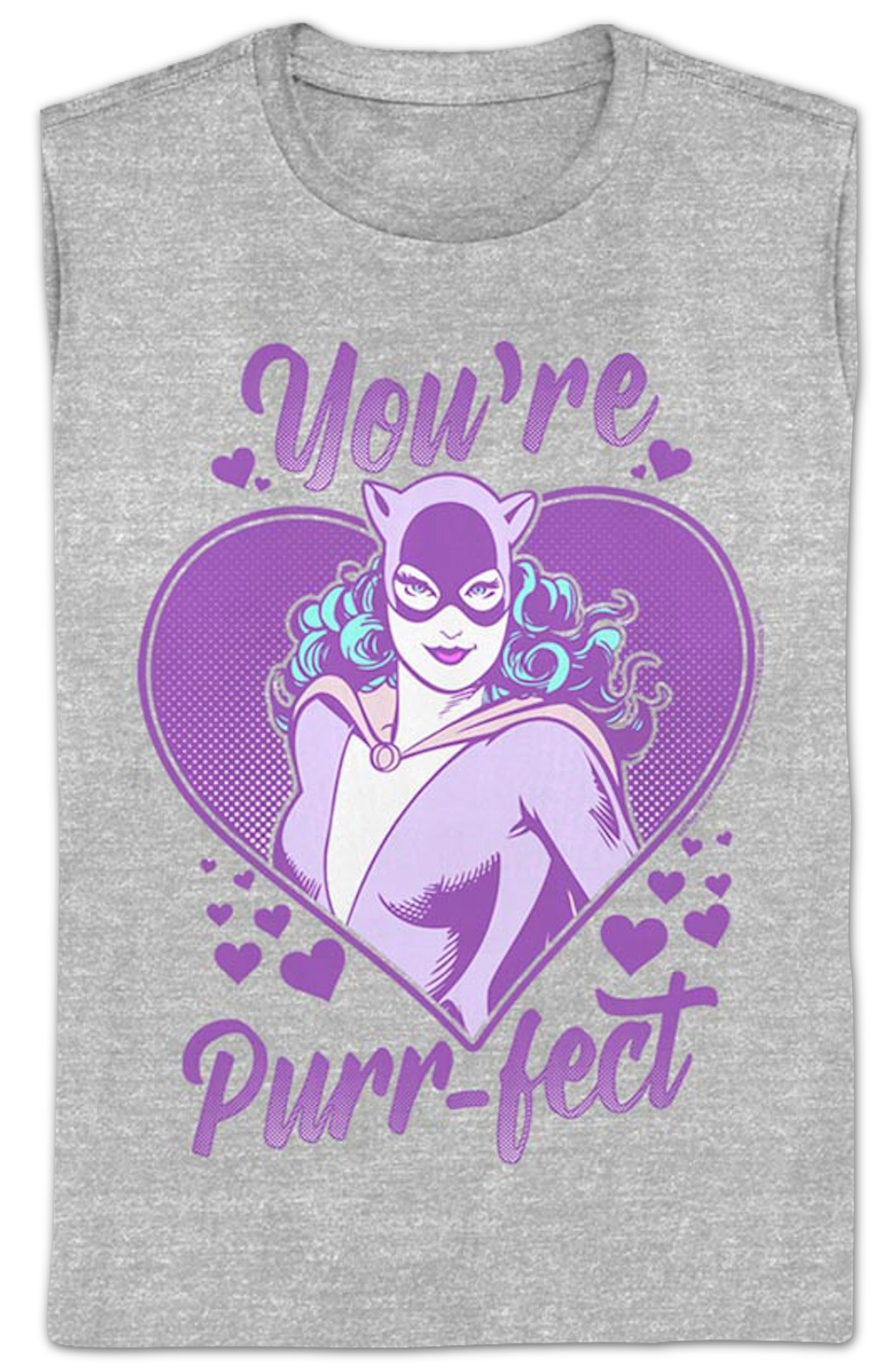 Womens Catwoman You're Purr-fect DC Comics Shirt product image 2