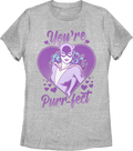 Womens Catwoman You're Purr-fect DC Comics Shirt product image 1