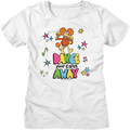 Womens Dance Your Cares Away Colorful Shapes Fraggle Rock product image 1