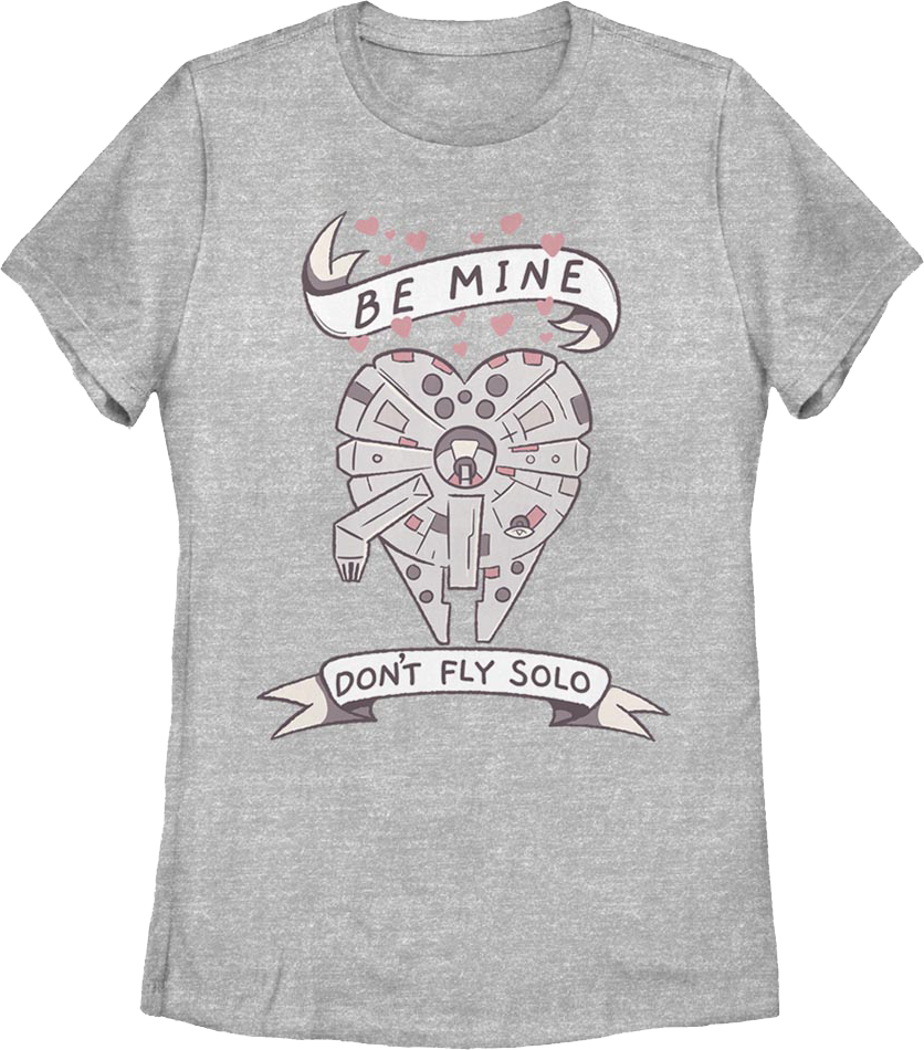 Womens Don't Fly Solo Star Wars Shirt product image 1