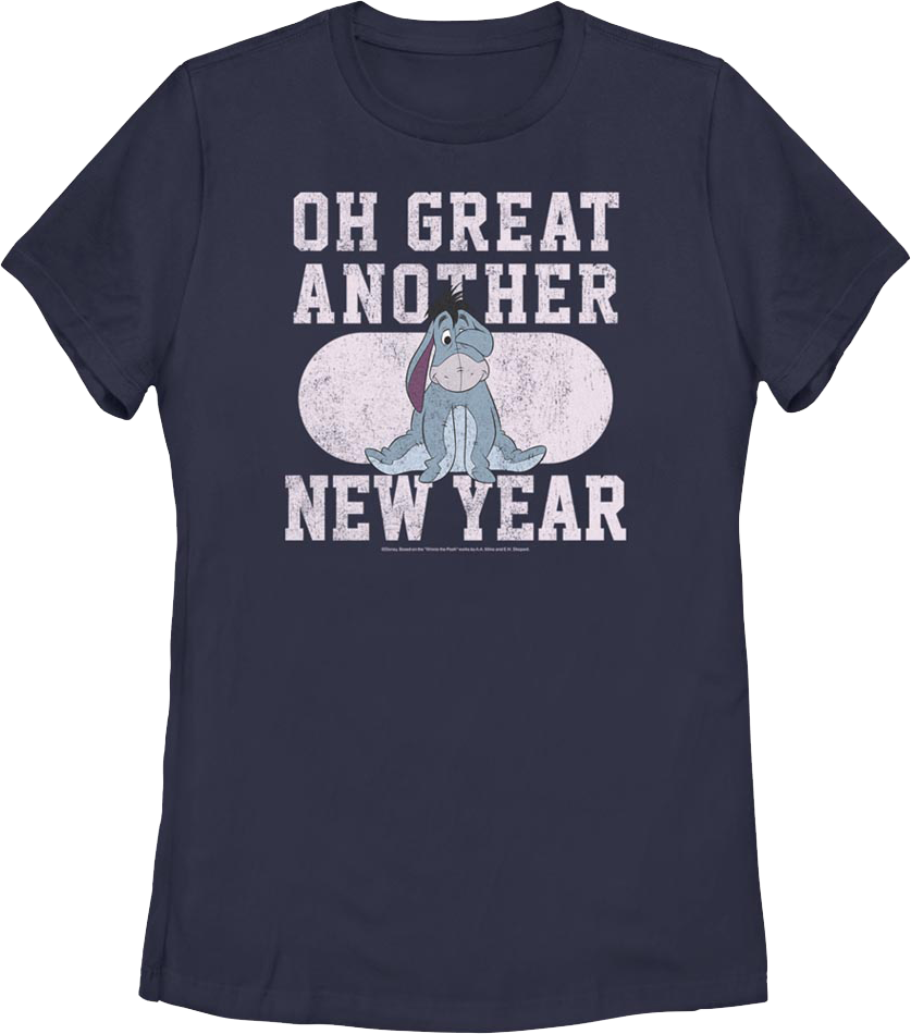 Womens Eeyore Another New Year Winnie The Pooh Shirt product image 1