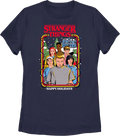 Womens Happy Holidays Stranger Things Shirt product image 1