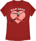 Womens Harley Quinn Mad Love DC Comics Shirt product image 1