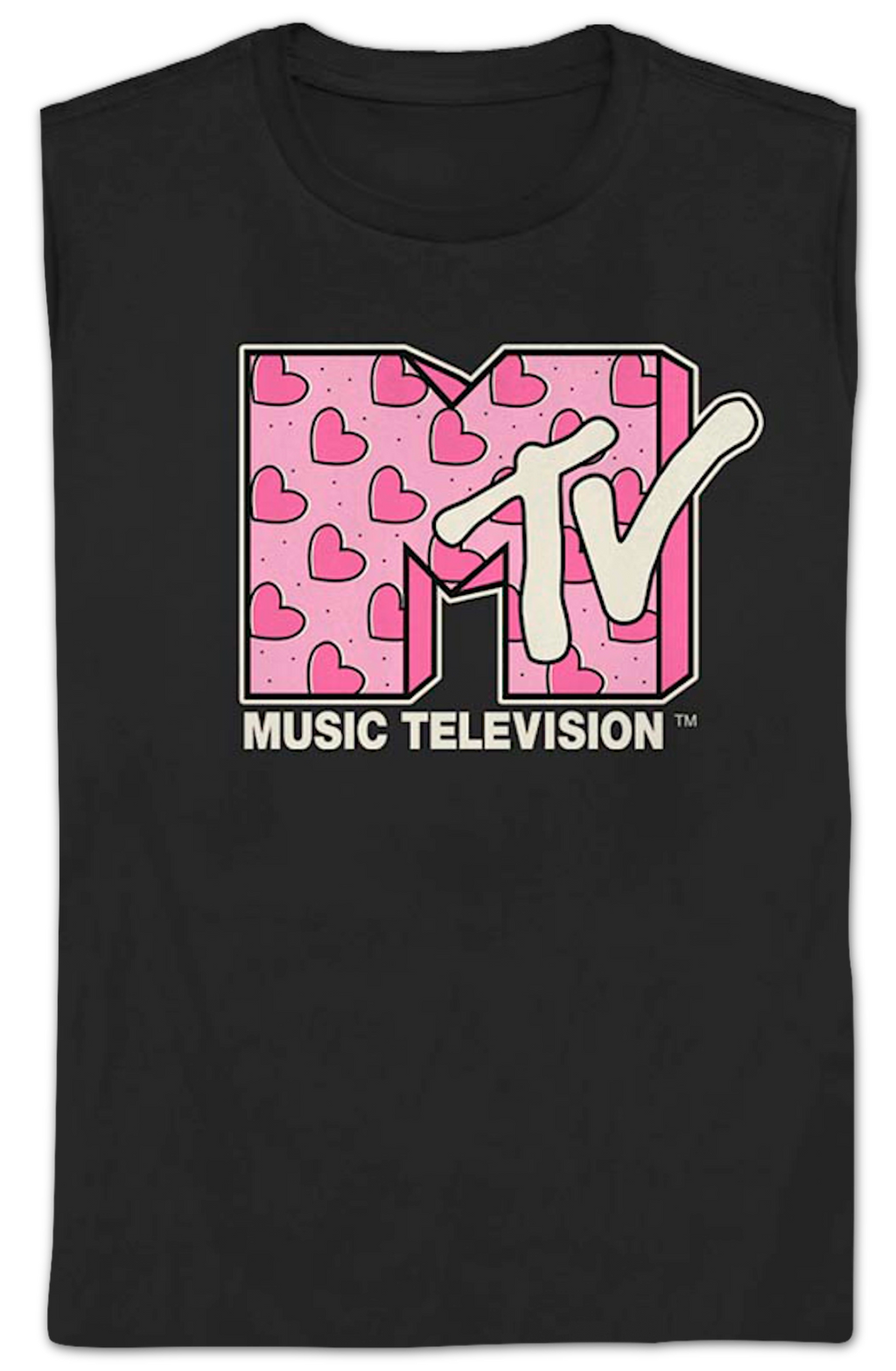 Womens Hearts Logo MTV Shirt product image 2