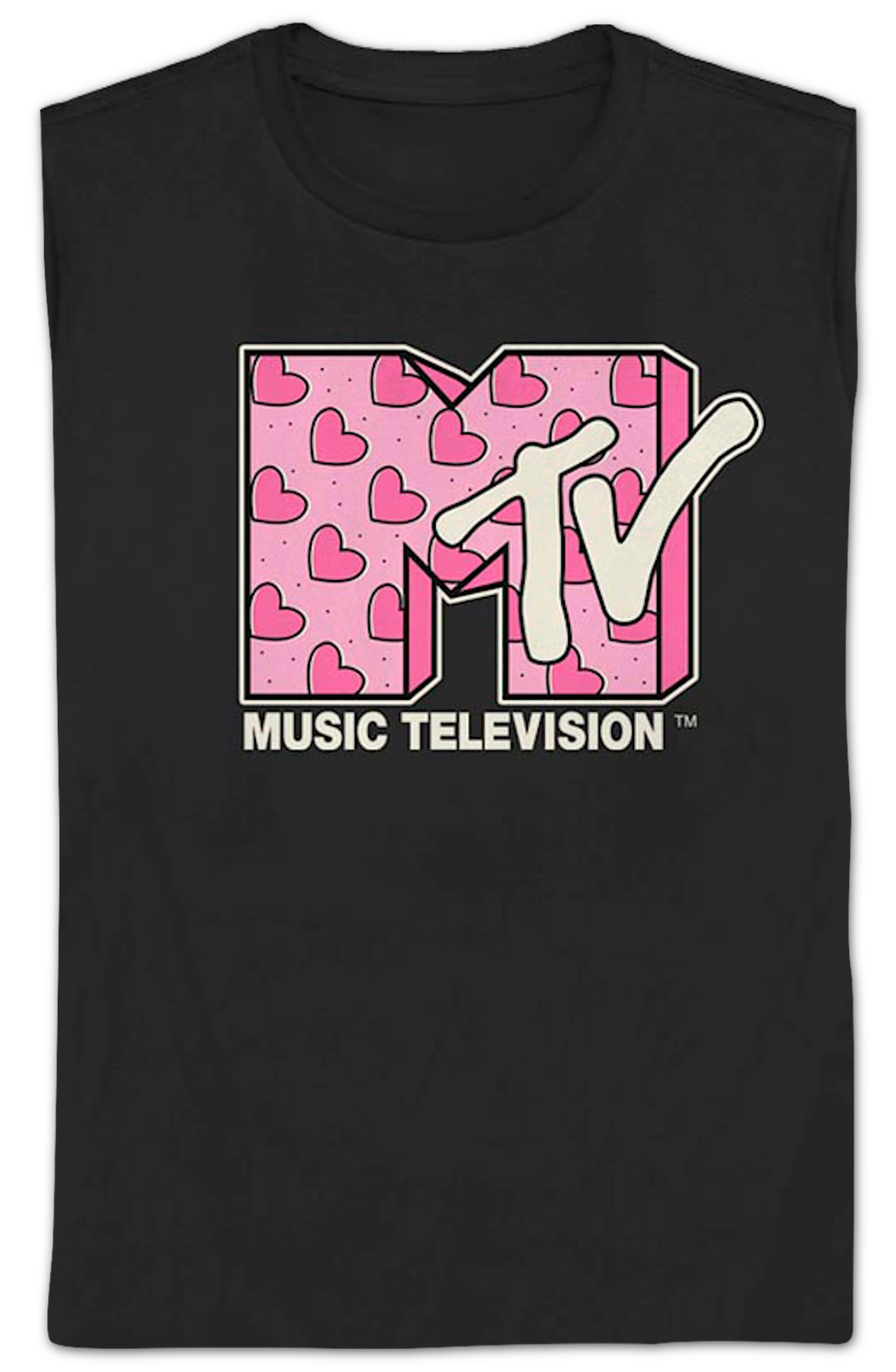 Womens Hearts Logo MTV Shirt product image 2
