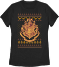 Womens Hogwarts Faux Ugly Christmas Sweater Harry Potter product image 1