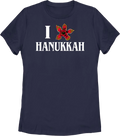 Womens I Love Hanukkah Stranger Things Shirt product image 1