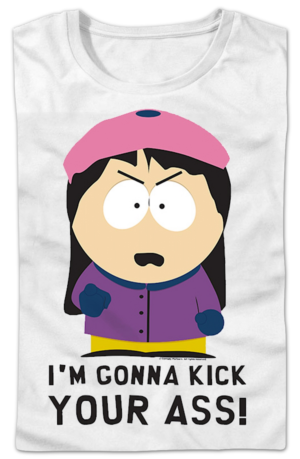Womens I'm Gonna Kick Your Ass South Park Shirt product image 2