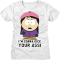 Womens I'm Gonna Kick Your Ass South Park Shirt product image 1