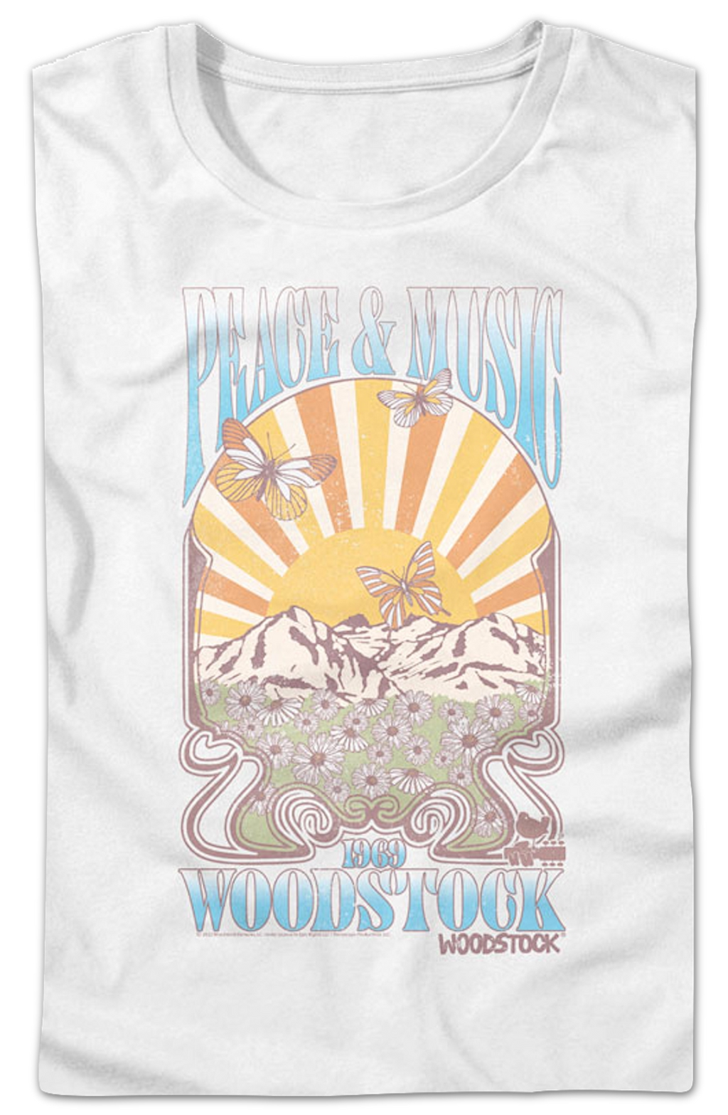 Womens Peace & Music Woodstock Shirt product image 2