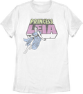 Womens Princess Leia Sketch Star Wars Shirt product image 1