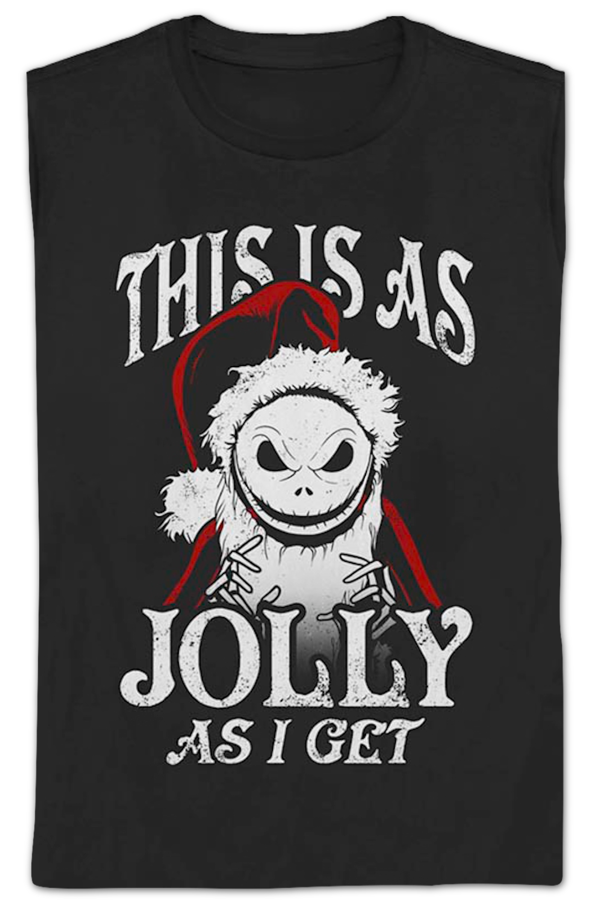 Womens This Is As Jolly As I Get Nightmare Before Christmas product image 2