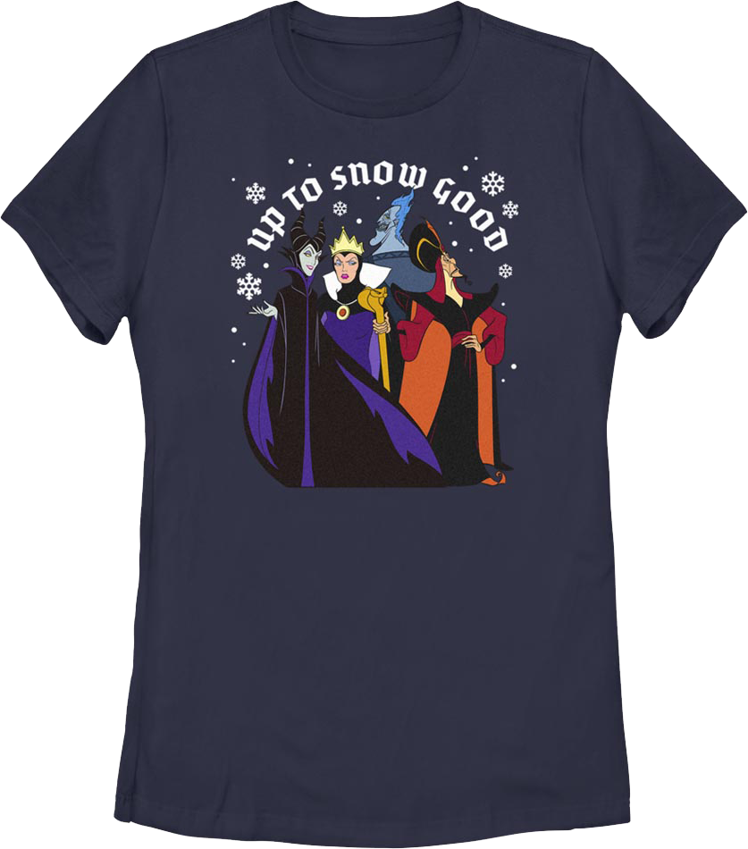 Womens Up To Snow Good Disney Shirt product image 1