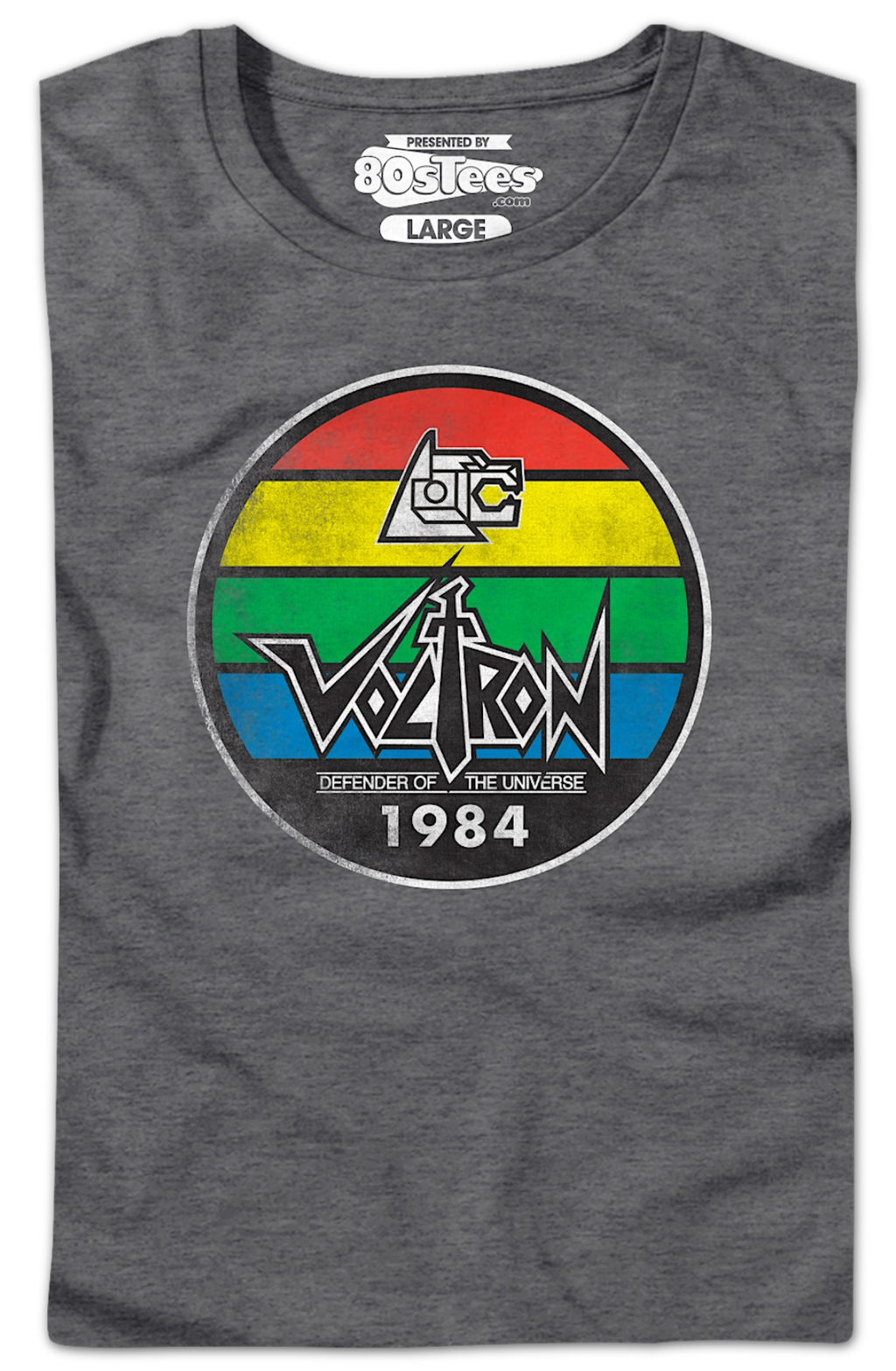 Womens Vintage 1984 Stripes Voltron Shirt product image 2