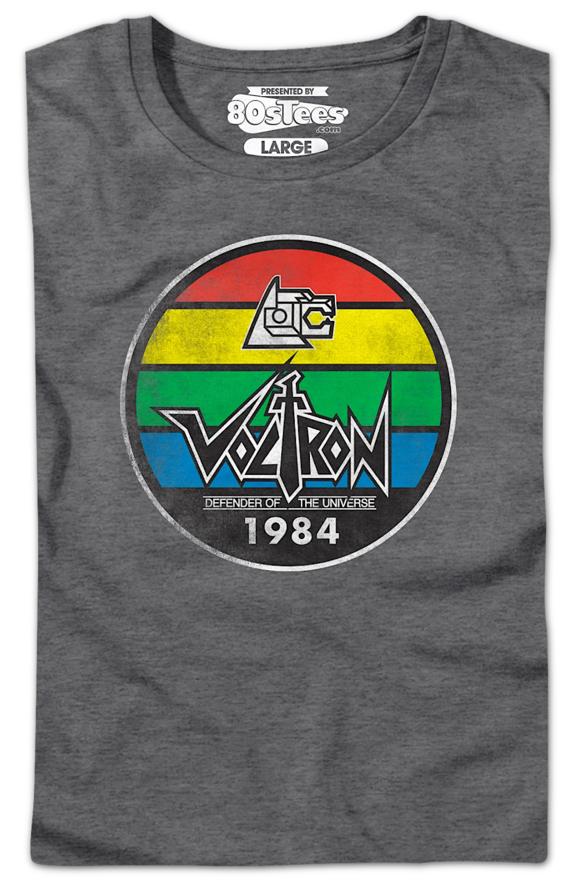 Womens Vintage 1984 Stripes Voltron Shirt product image 2