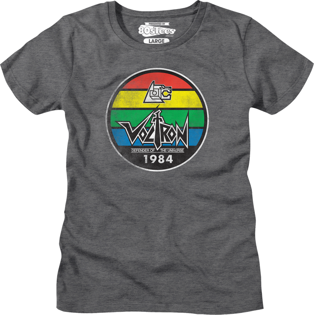Womens Vintage 1984 Stripes Voltron Shirt product image 1