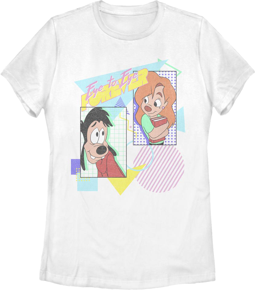 Womens Vintage Eye To A Goofy Movie Disney Shirt product image 1