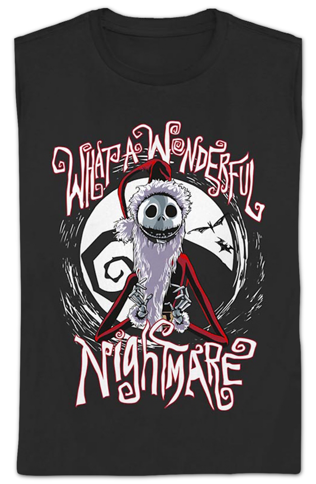 Womens Wonderful Nightmare Before Christmas Shirt product image 2