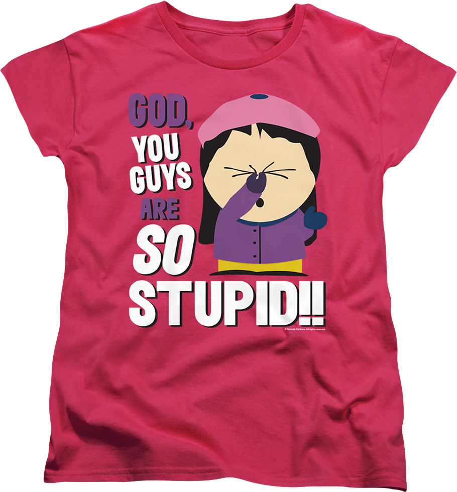 Womens You Guys Are So Stupid South Park Shirt product image 1