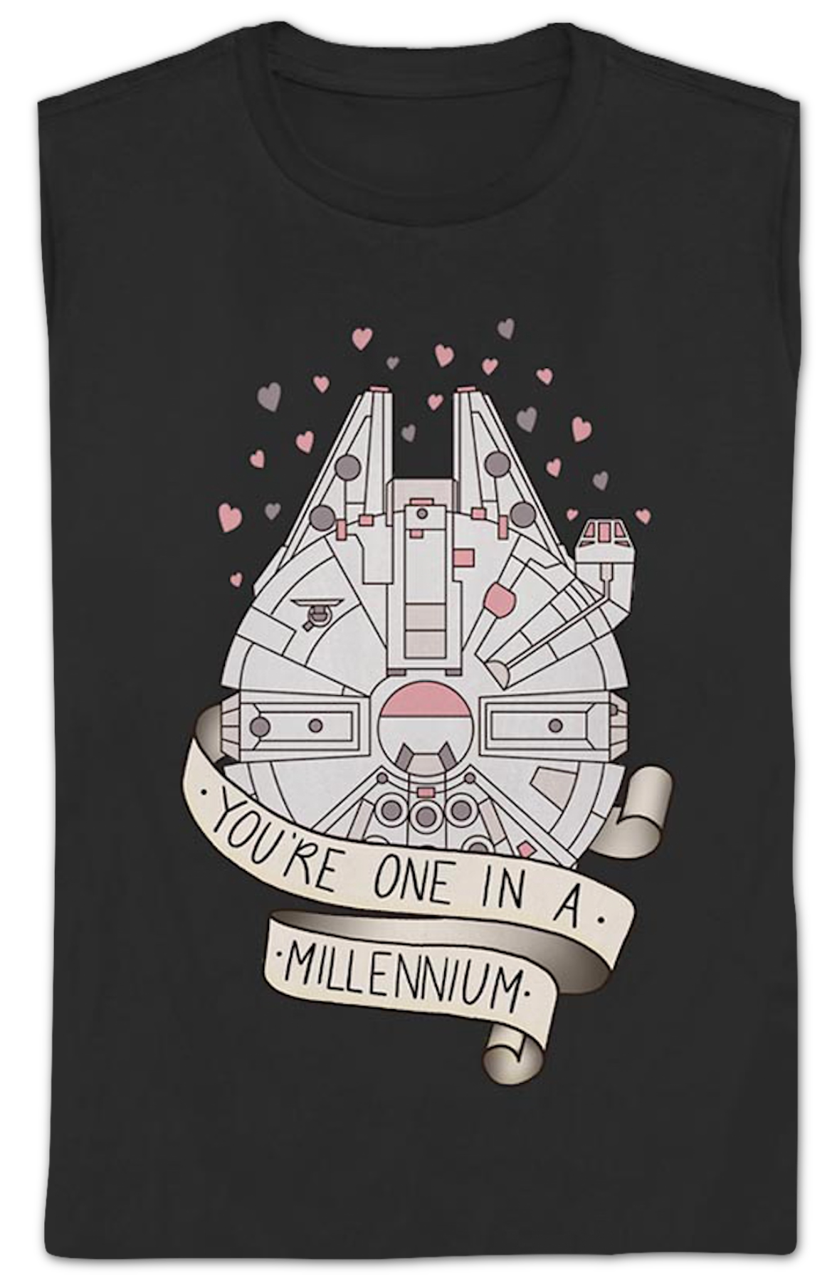 Womens You're One In A Millennium Star Wars Shirt product image 2