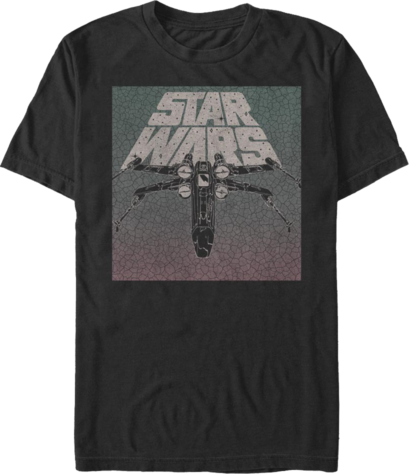 X-Wing Poster Star Wars T-Shirt
