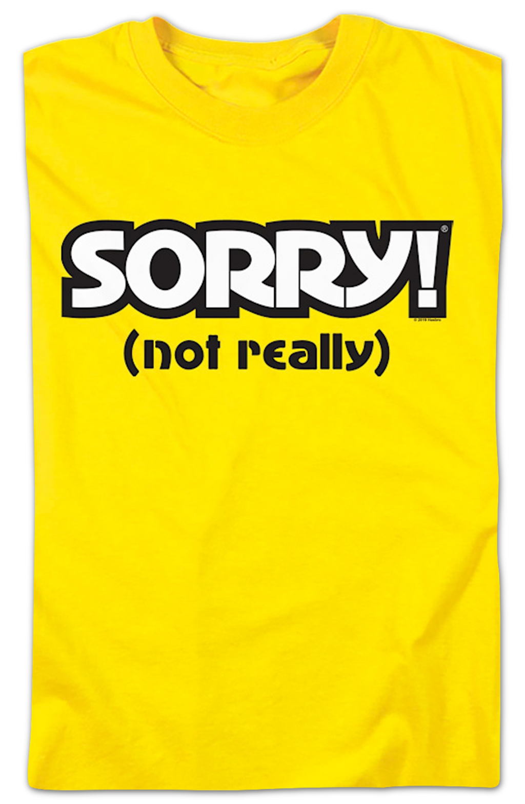 Yellow Sorry T-Shirt product image 2