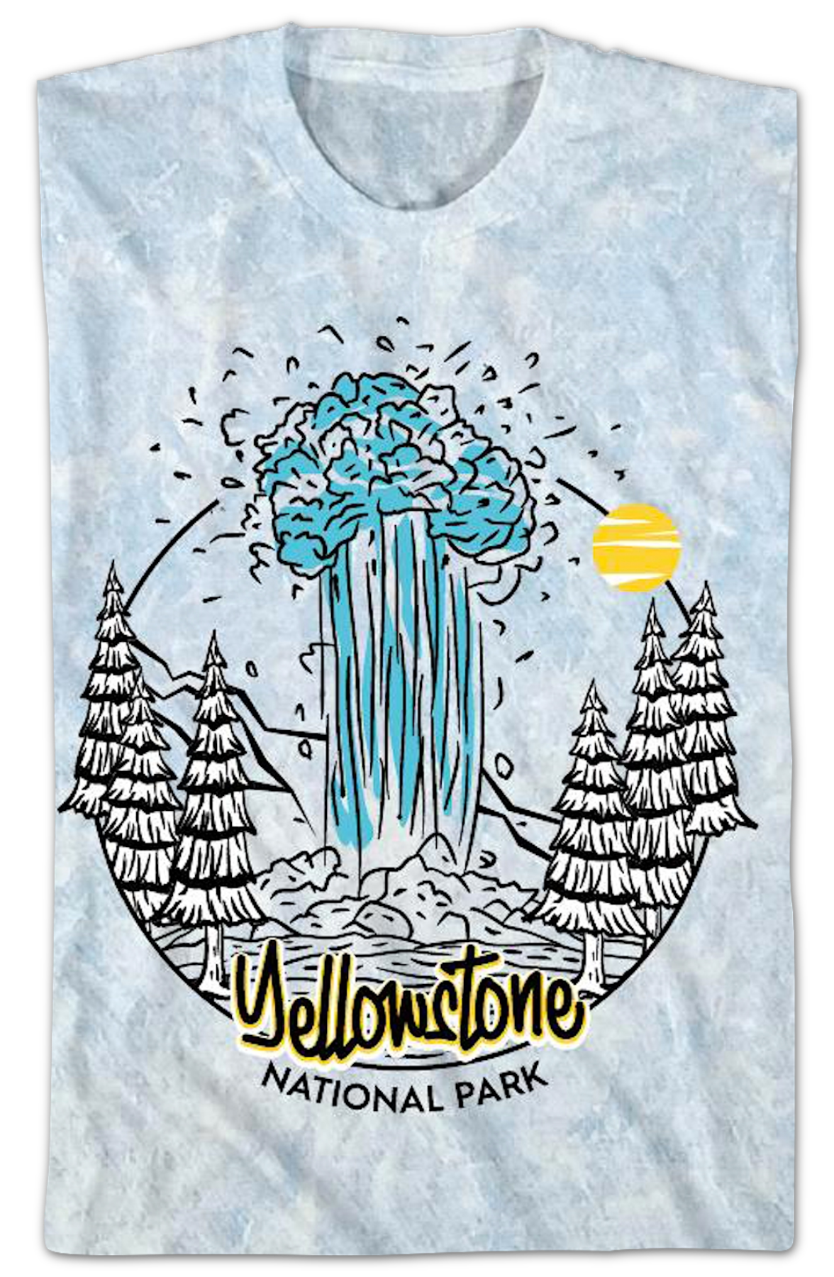 Yellowstone National Park Foundation T-Shirt product image 2