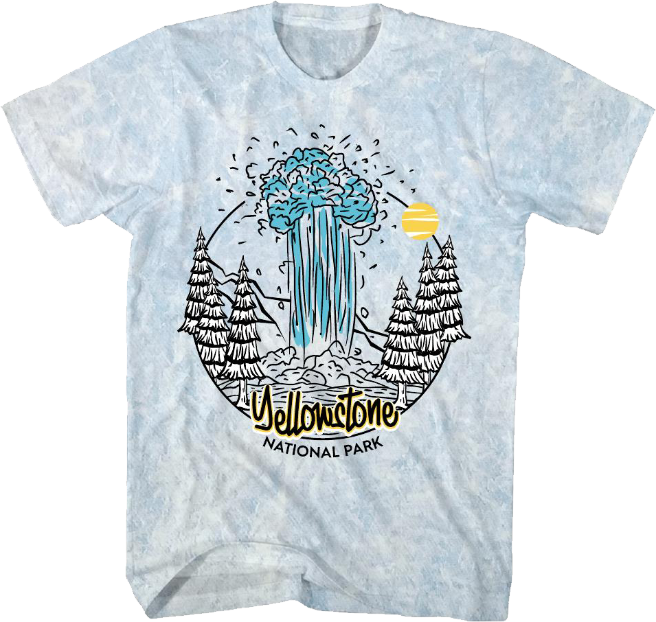 Yellowstone National Park Foundation T-Shirt product image 1