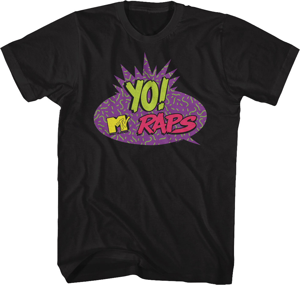 Yo MTV Raps Classic Logo Shirt product image 1