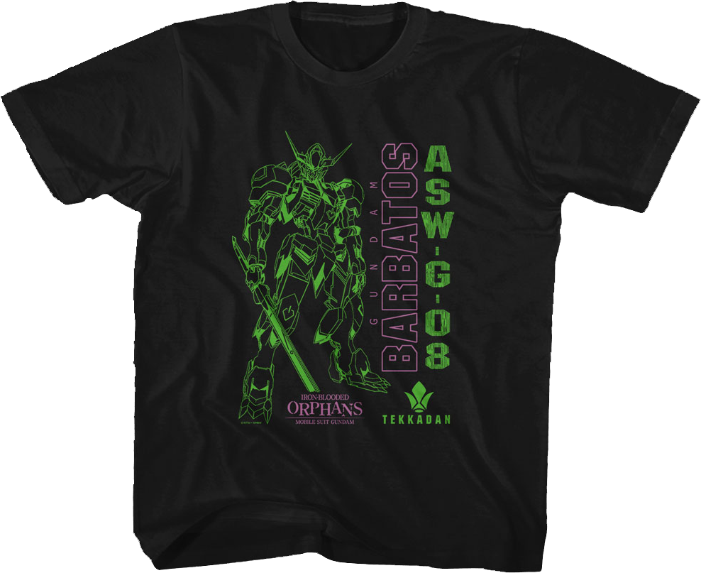 Youth Barbatos Gundam Shirt product image 1