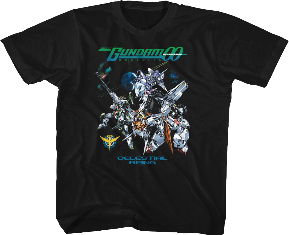 Youth Celestial Being Gundam Shirt product image 1