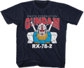 Youth Blue Earth Federation Gundam Shirt product image 1