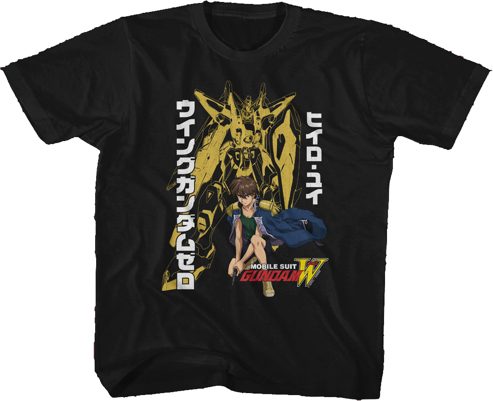 Youth Heero Yuy Gundam Shirt product image 1