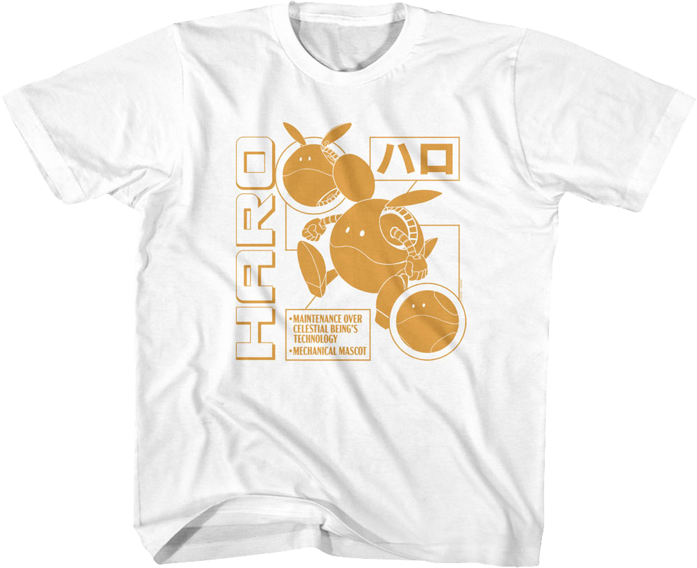 Youth Retro Haro Gundam Shirt product image 1