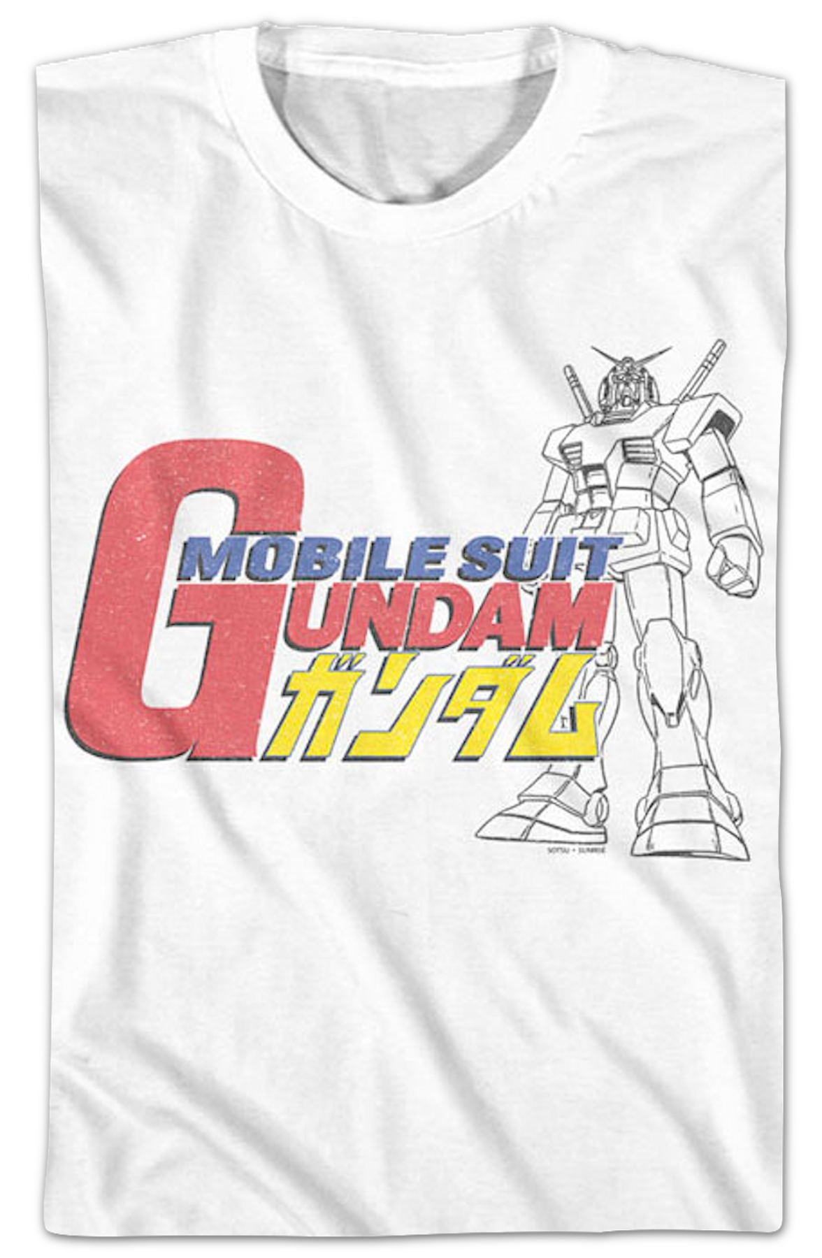Youth RX-78-2 Sketch Gundam Shirt product image 2