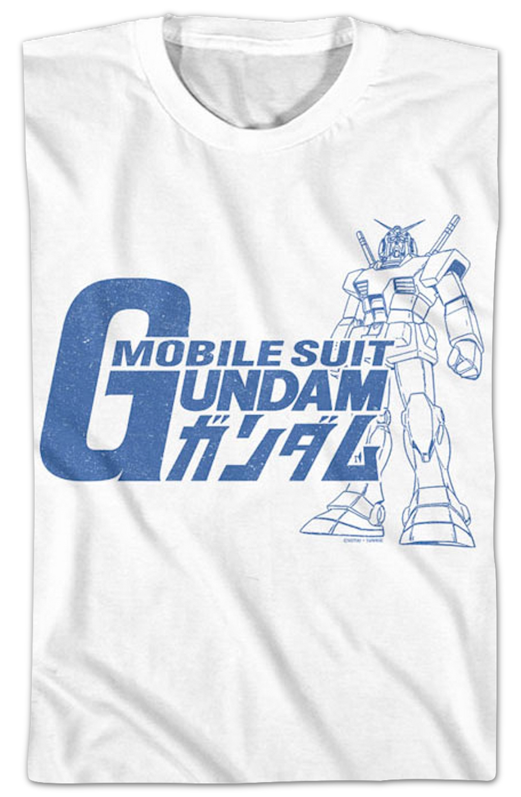 Youth Vintage RX-78-2 Sketch Gundam Shirt product image 2