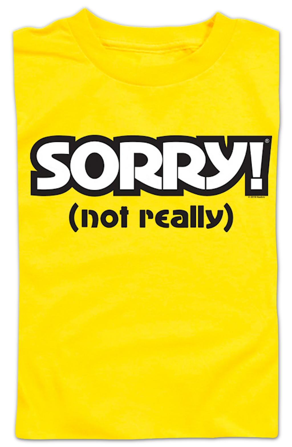 Youth Yellow Sorry Shirt product image 2