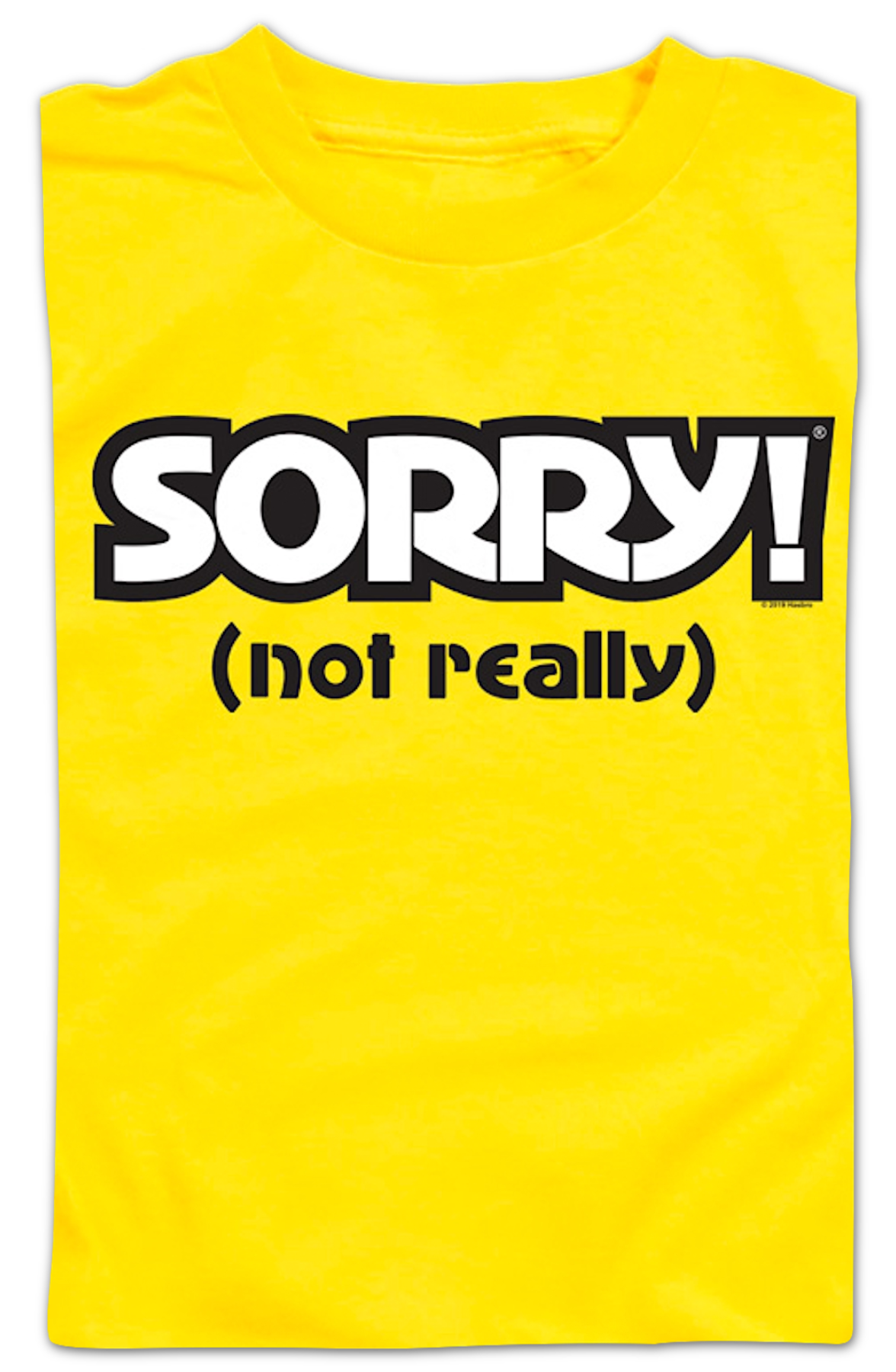 Youth Yellow Sorry Shirt product image 2